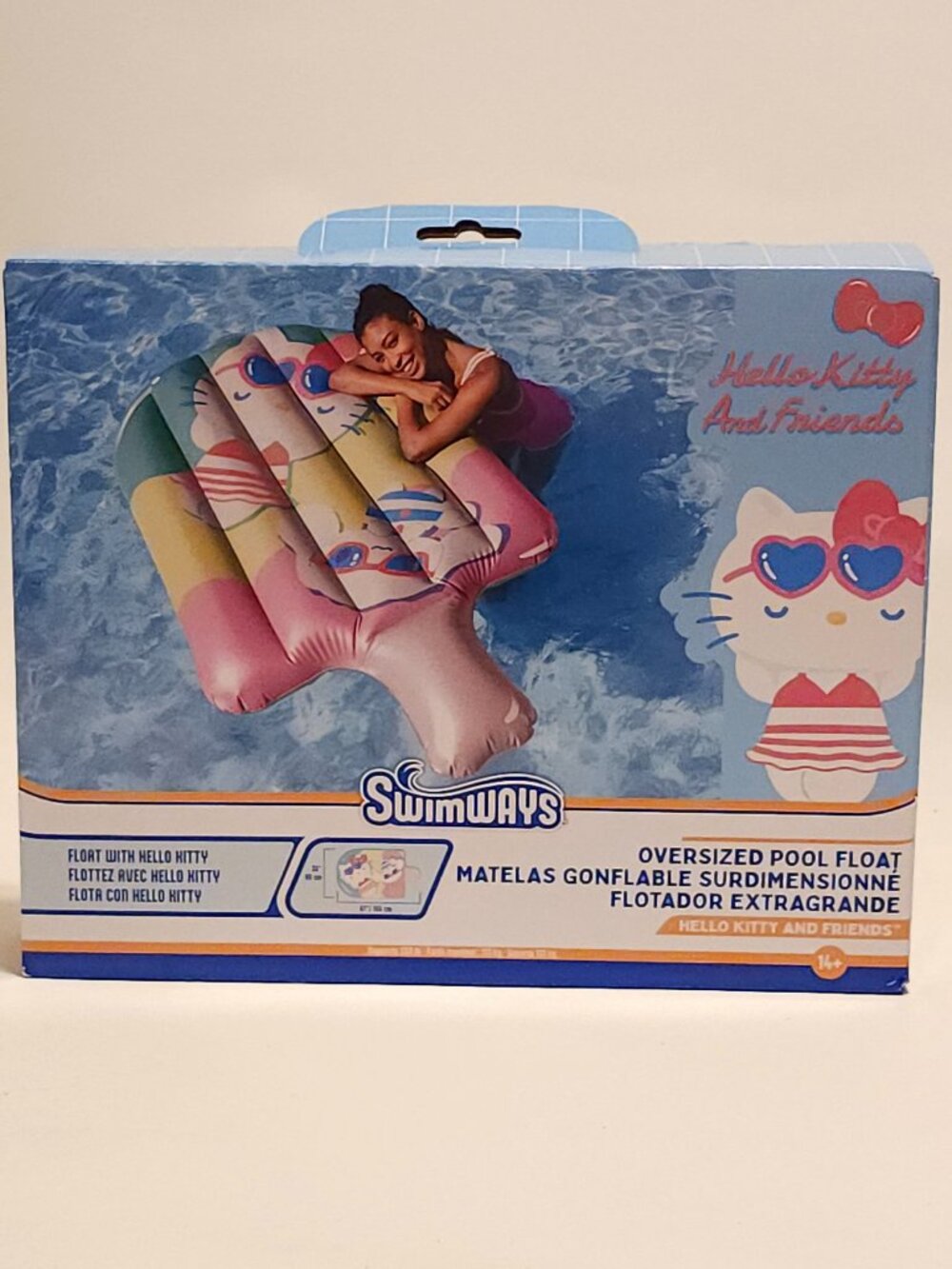 SwimWays Hello Kitty & Friends Oversized Pool Float BNIP